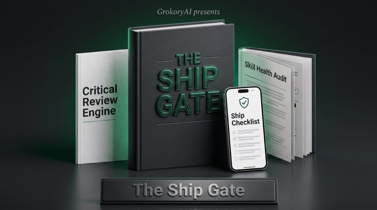 The Ship Gate - seven Claude Code skills for reviewing, auditing, and maintaining what you build before it ships